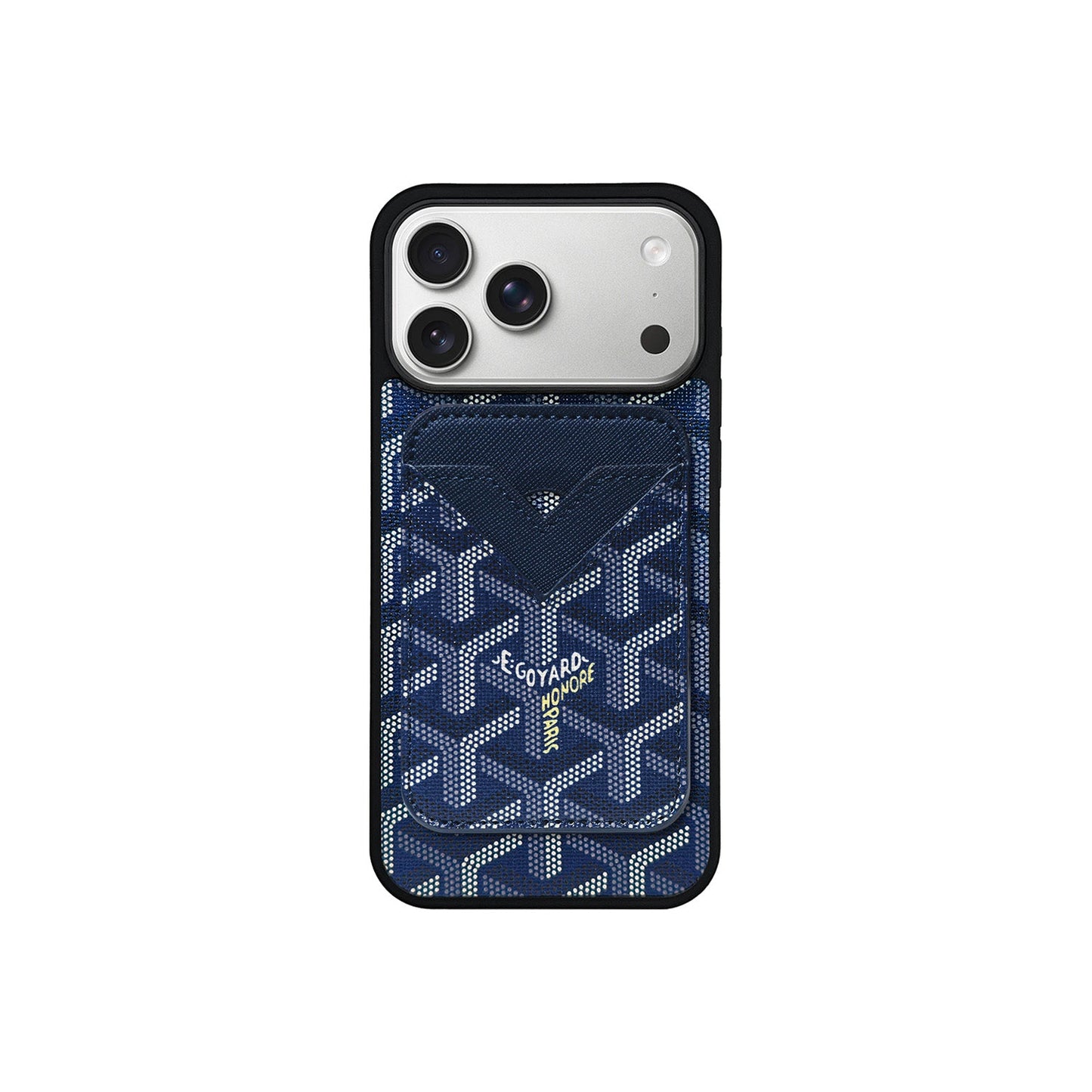 BLUE GYA MAGSAFE CARDHOLDER MONOGRAM