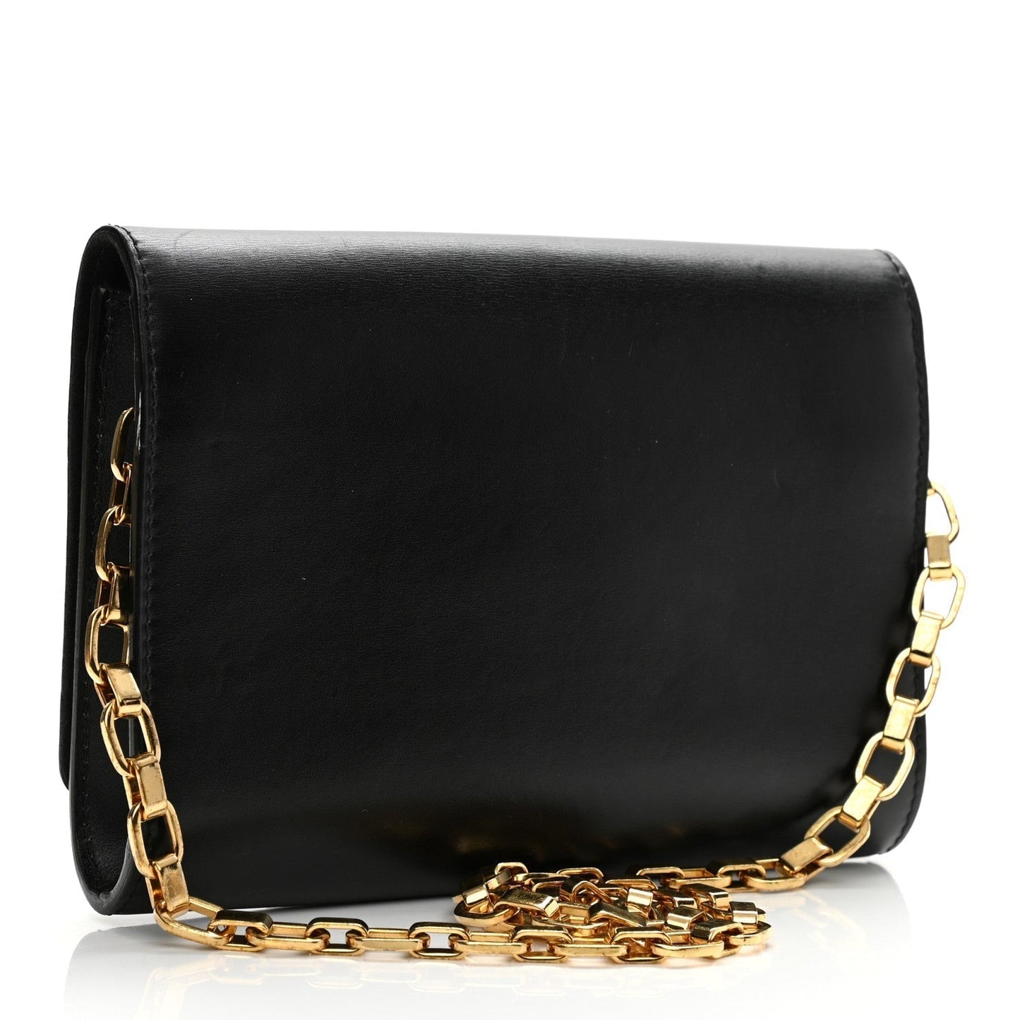 LOUIS VUITTON CALFSKIN LEATHER LOUISE CHAIN CROSSBODY