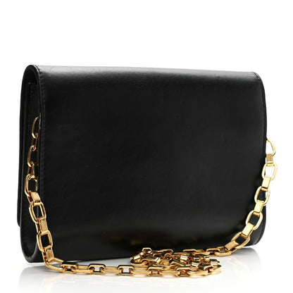 LOUIS VUITTON CALFSKIN LEATHER LOUISE CHAIN CROSSBODY