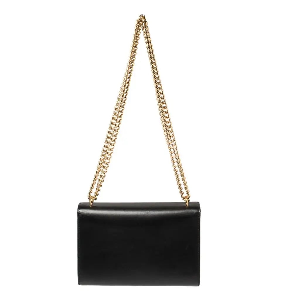 LOUIS VUITTON CALFSKIN LEATHER LOUISE CHAIN CROSSBODY