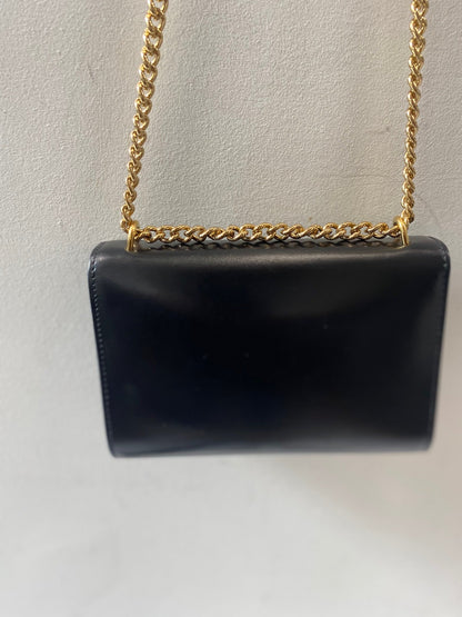 LOUIS VUITTON CALFSKIN LEATHER LOUISE CHAIN CROSSBODY