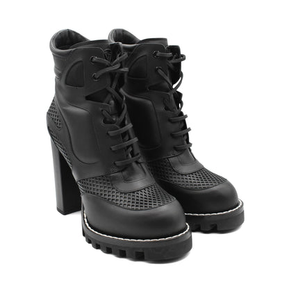 Louis Vuitton 'Star Trail' Combat Boots - Women's 39