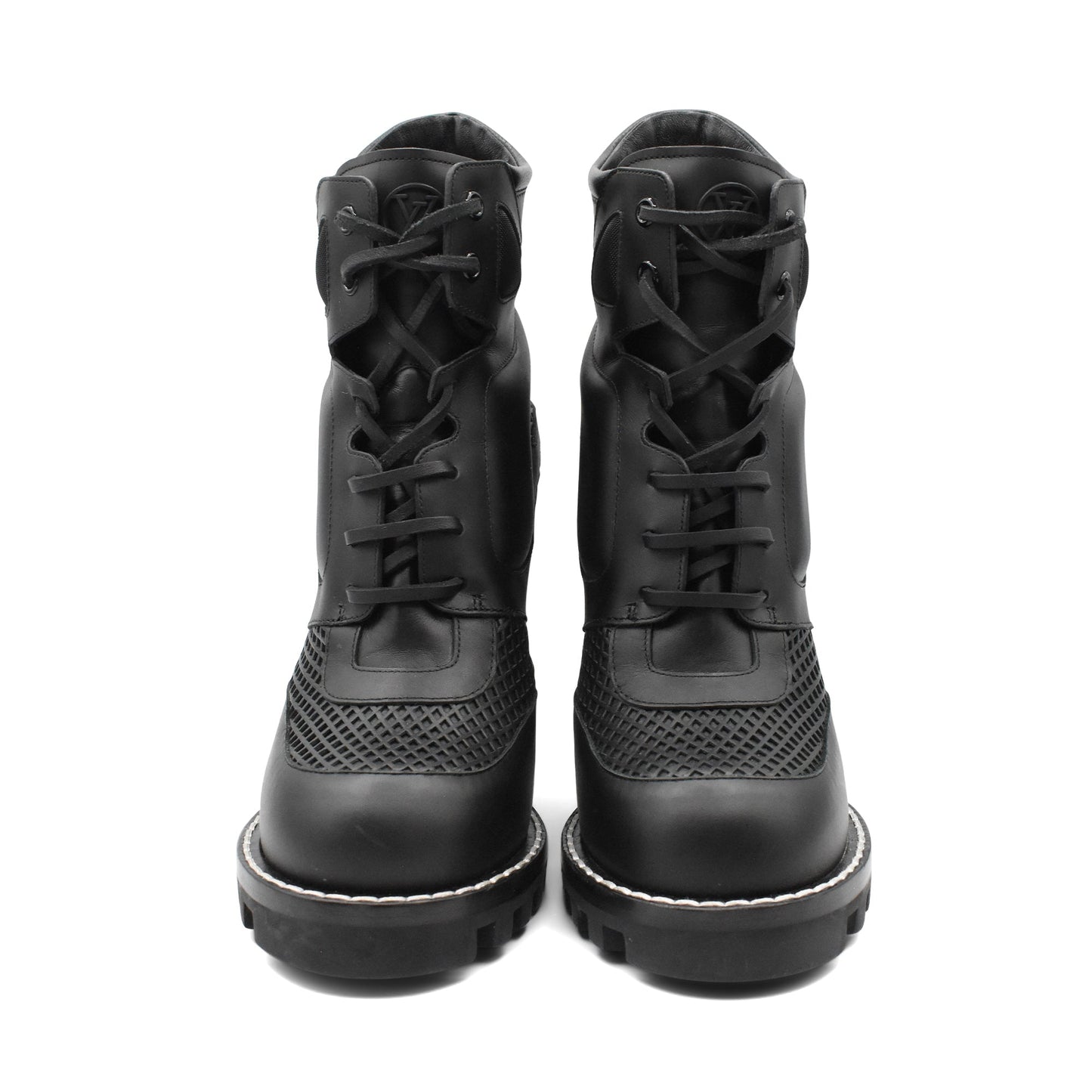 Louis Vuitton 'Star Trail' Combat Boots - Women's 39