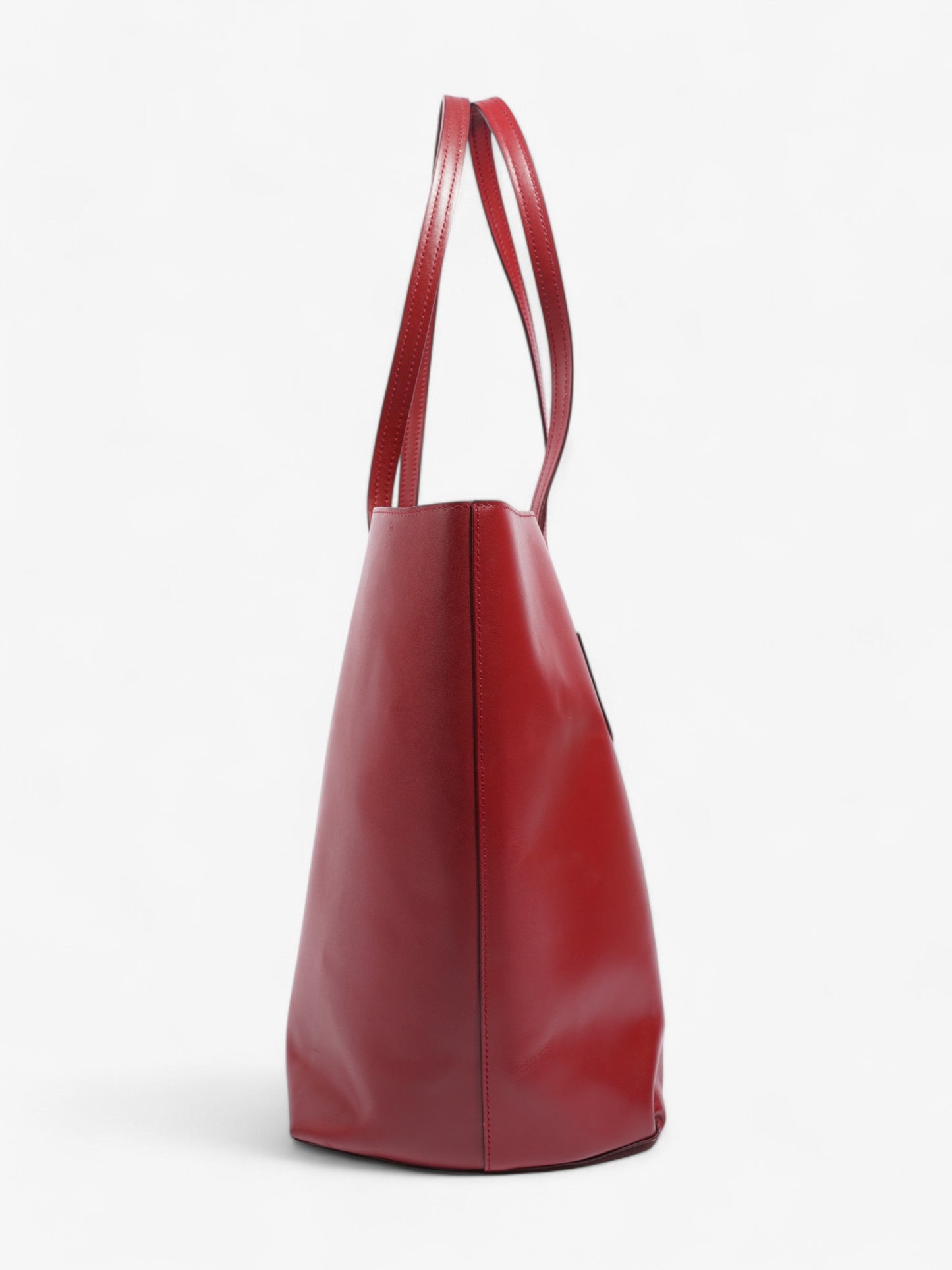 Fendi Tote Leather Red Tote Bag Style 26