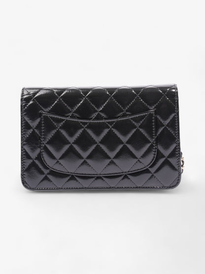 Chanel O Mini Bag Black Lambskin Leather