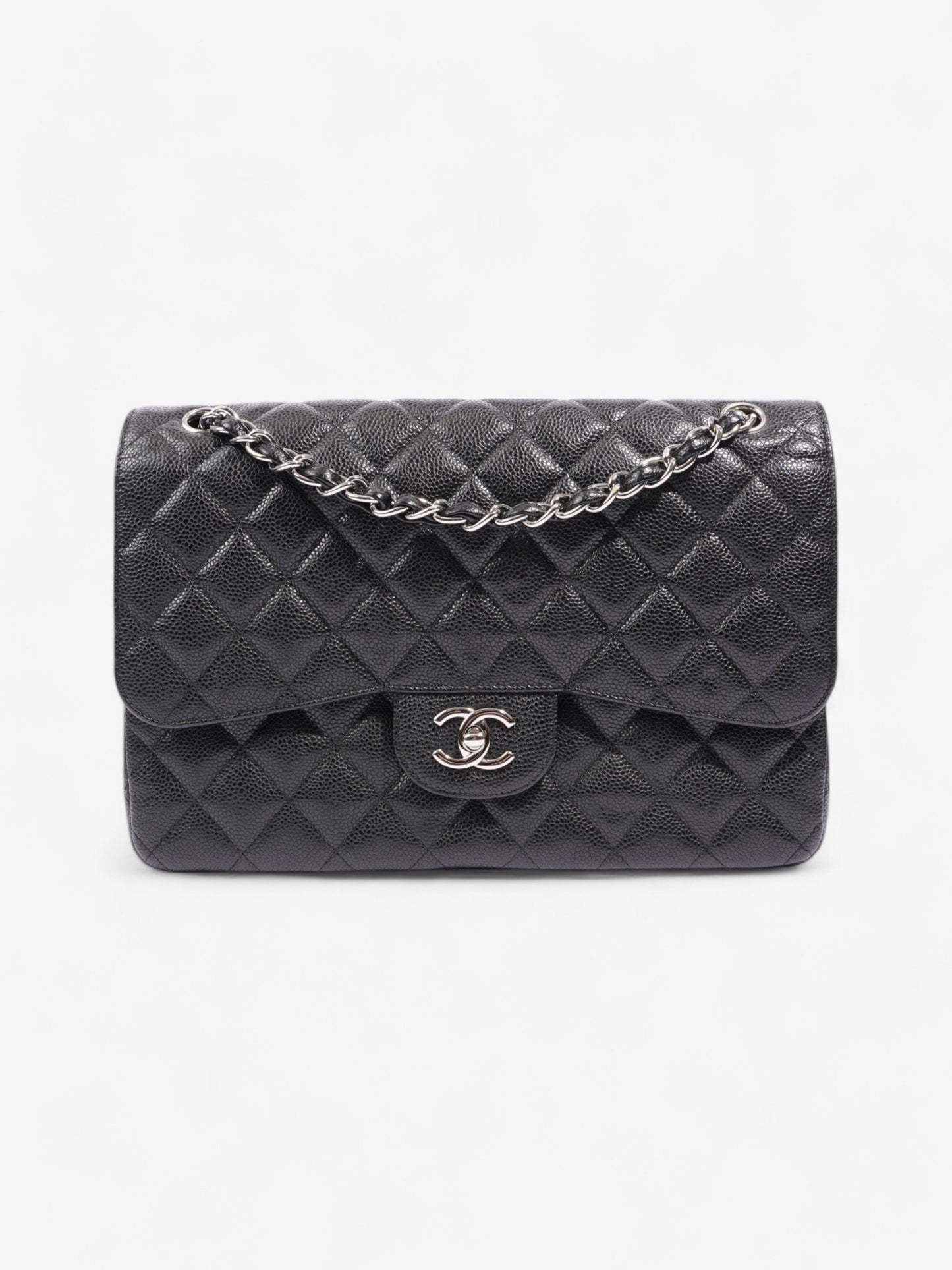 Chanel Caviar Black Shoulder Bag Caviar