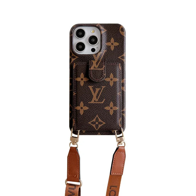 Fashion Cardholder Case Crossbody Strap For Iphone Case / 18 Pro / 18 Pro Max
