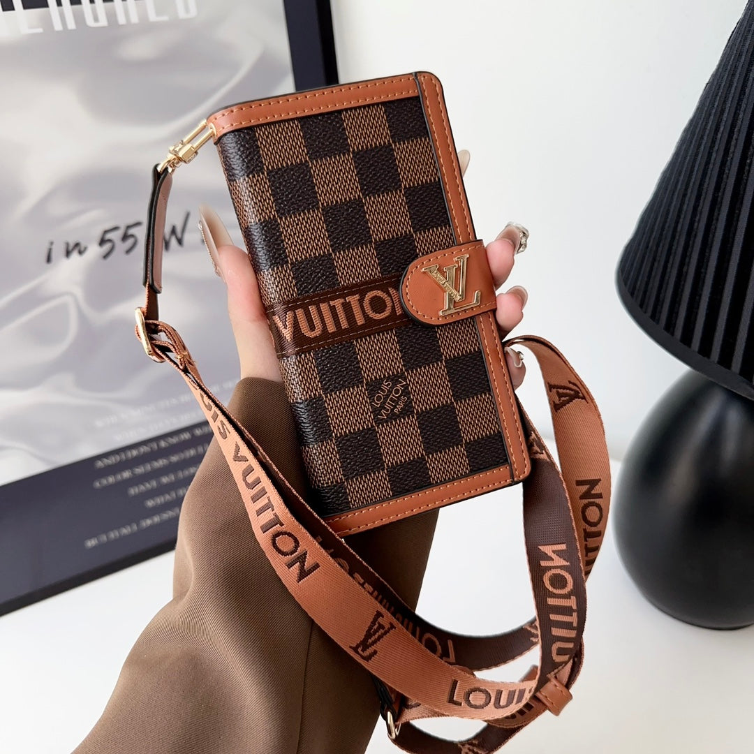 LV Crossbody Wallet Phone Case