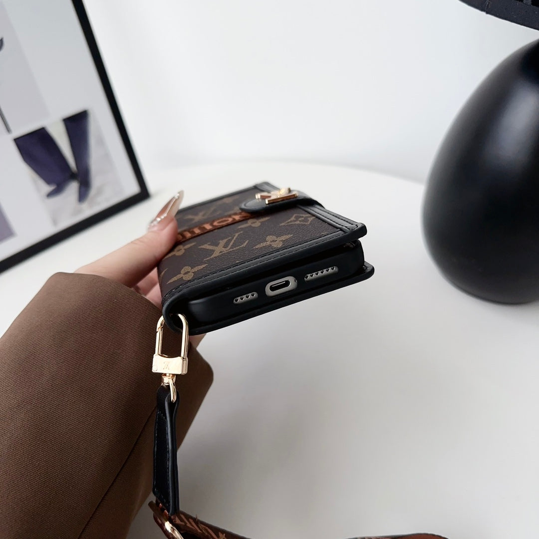 LV Crossbody Wallet Phone Case