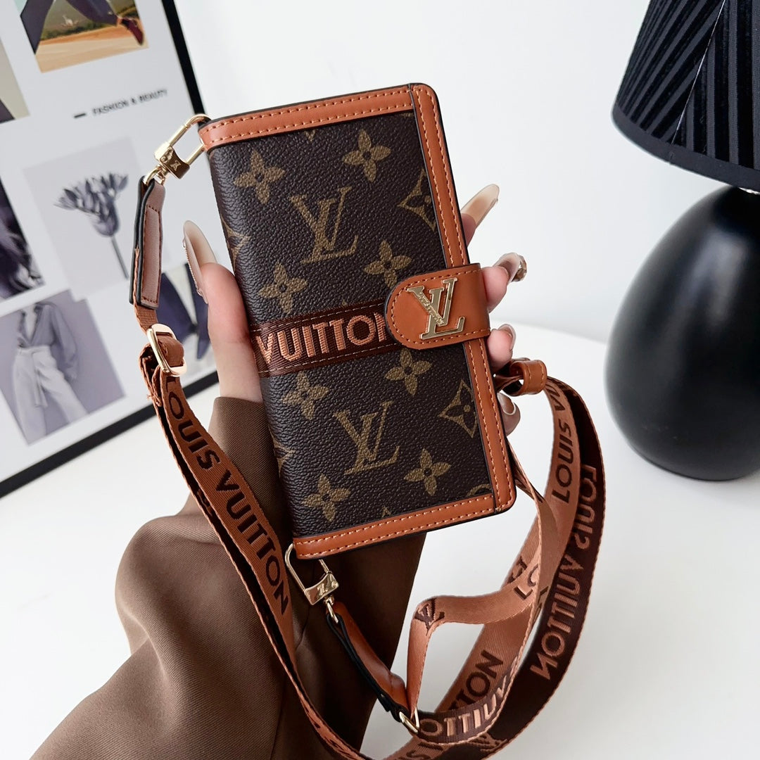 LV Crossbody Wallet Phone Case