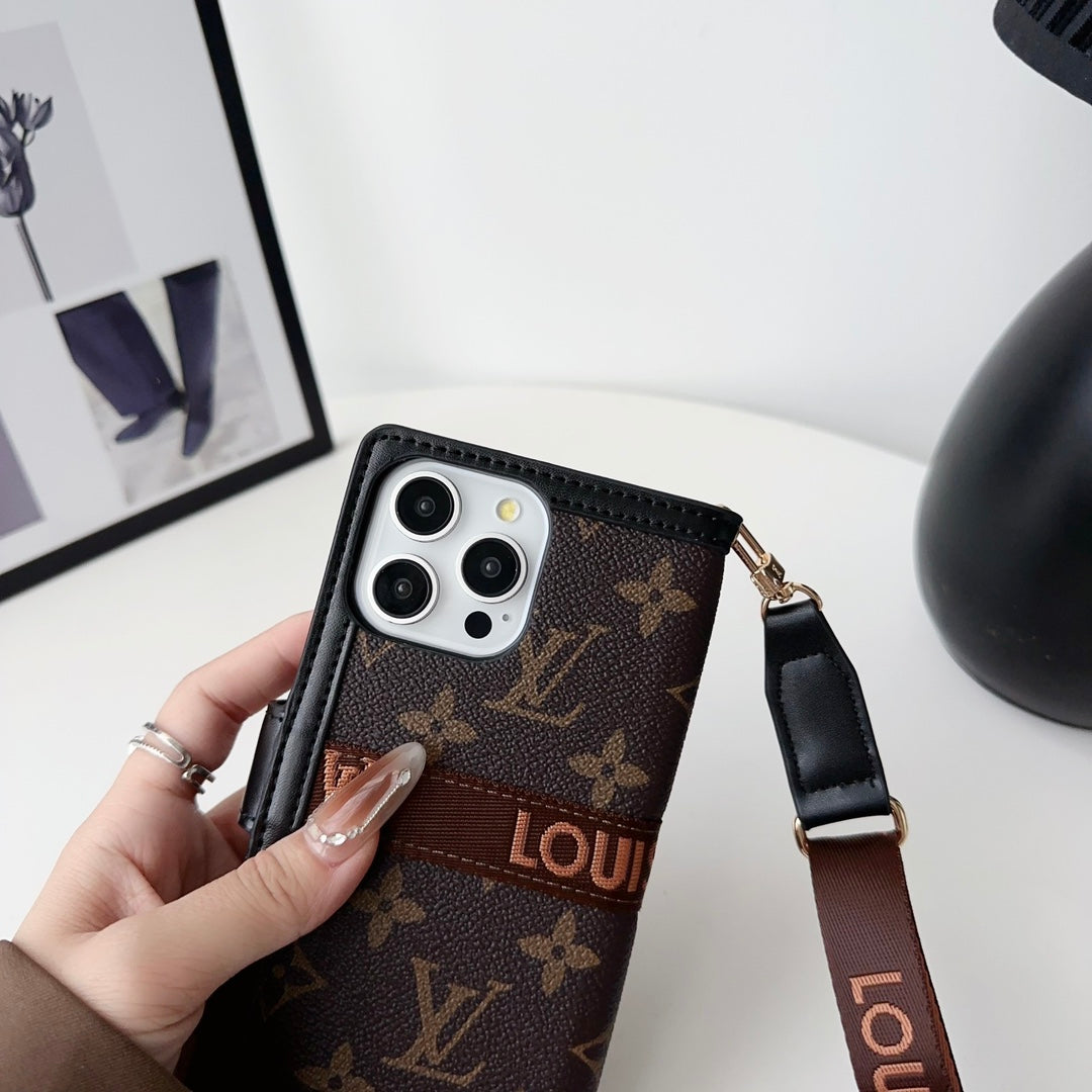 LV Crossbody Wallet Phone Case