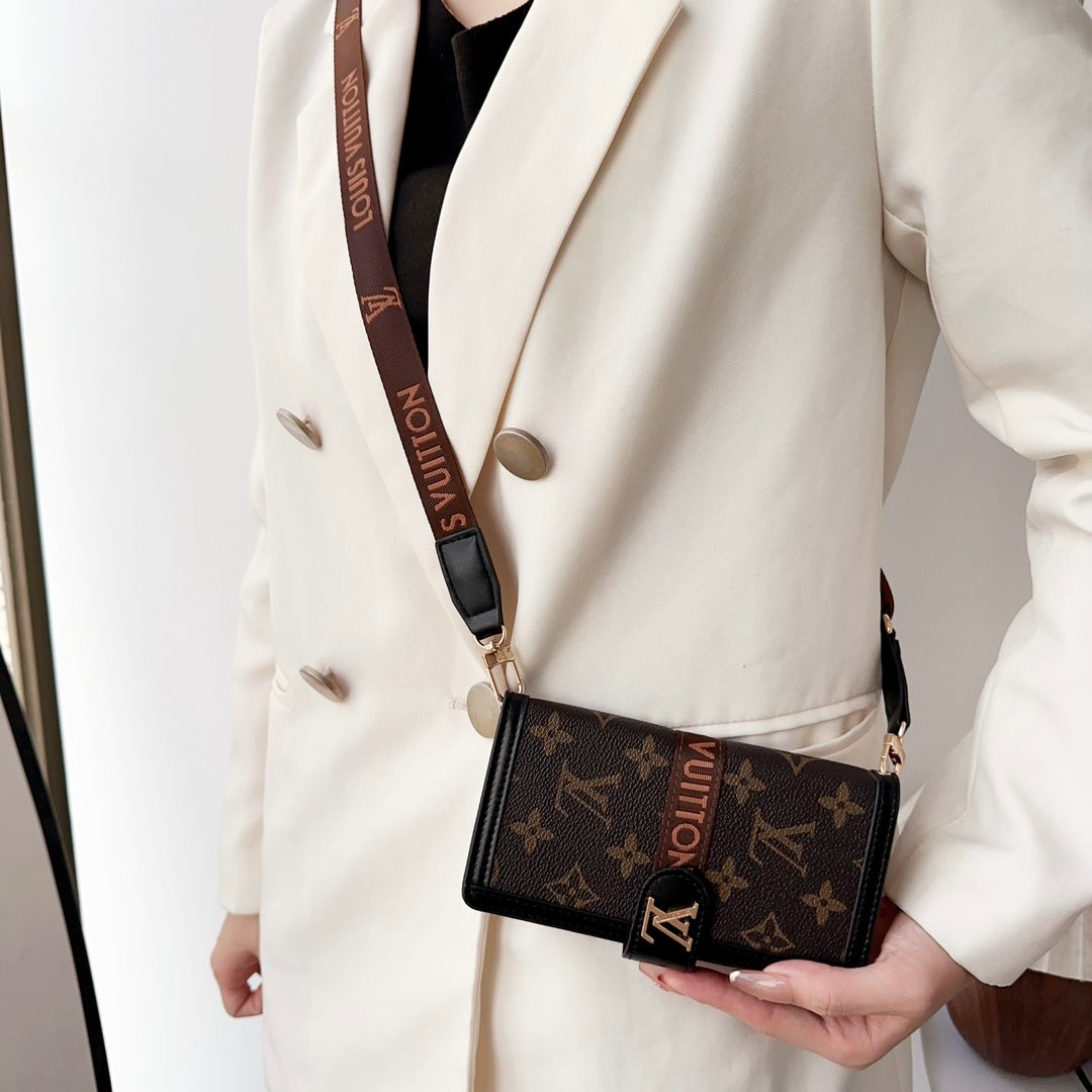 LV Crossbody Wallet Phone Case