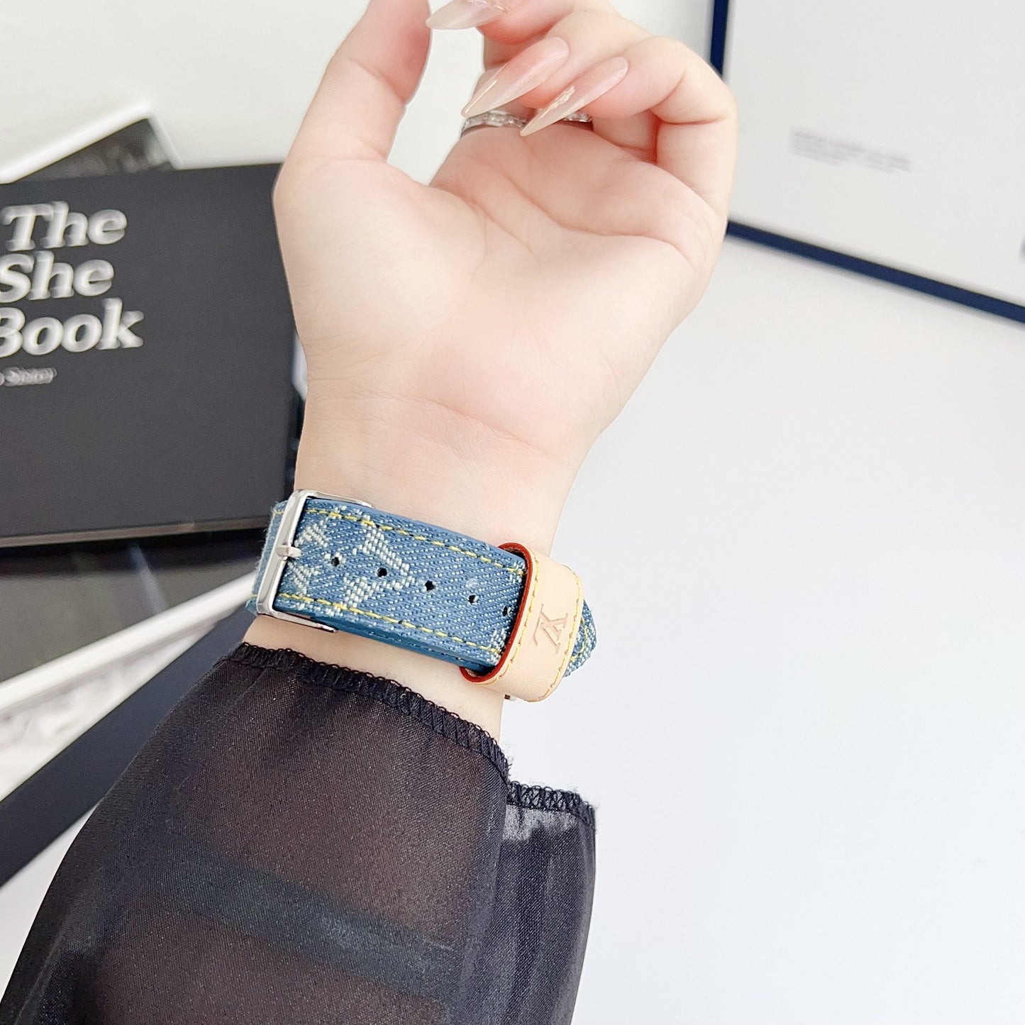 Fabric LV Apple Watch Band