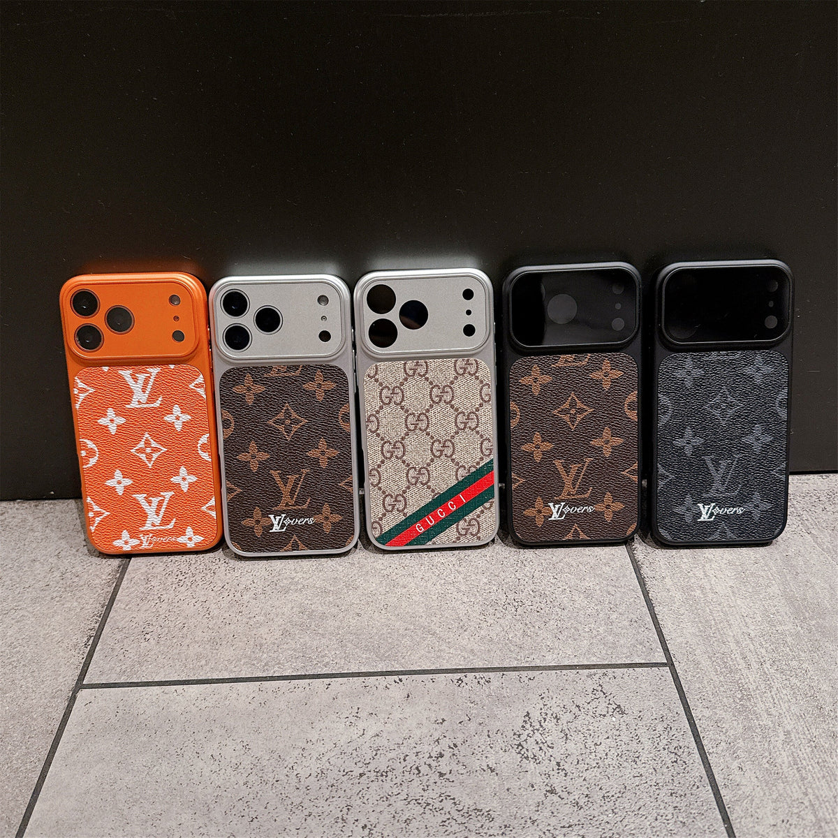 Lv Lens Protection Iphone Case 14-17 / Pro / Pro Max / 18 Pro / 18 Pro Max