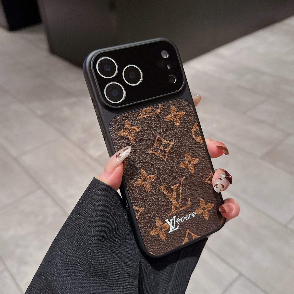 Lv Lens Protection Iphone Case 14-17 / Pro / Pro Max / 18 Pro / 18 Pro Max