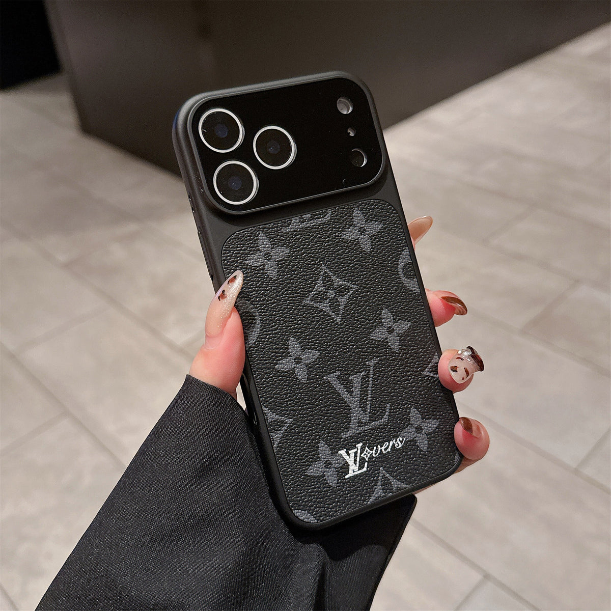 Lv Lens Protection Iphone Case 14-17 / Pro / Pro Max / 18 Pro / 18 Pro Max