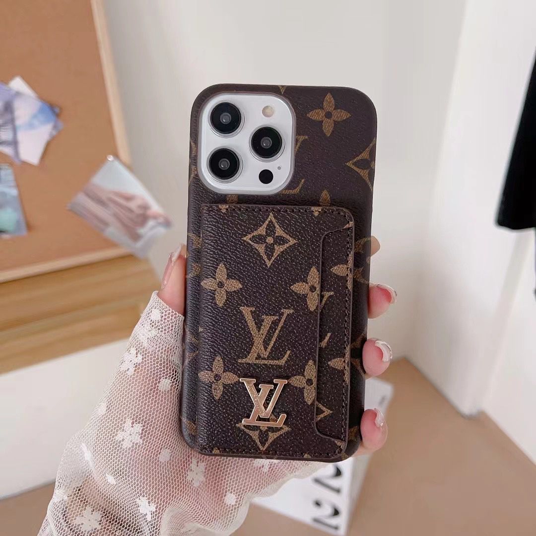 Folding Card Designer Phone Case iPhone 1216 Pro Max Plus