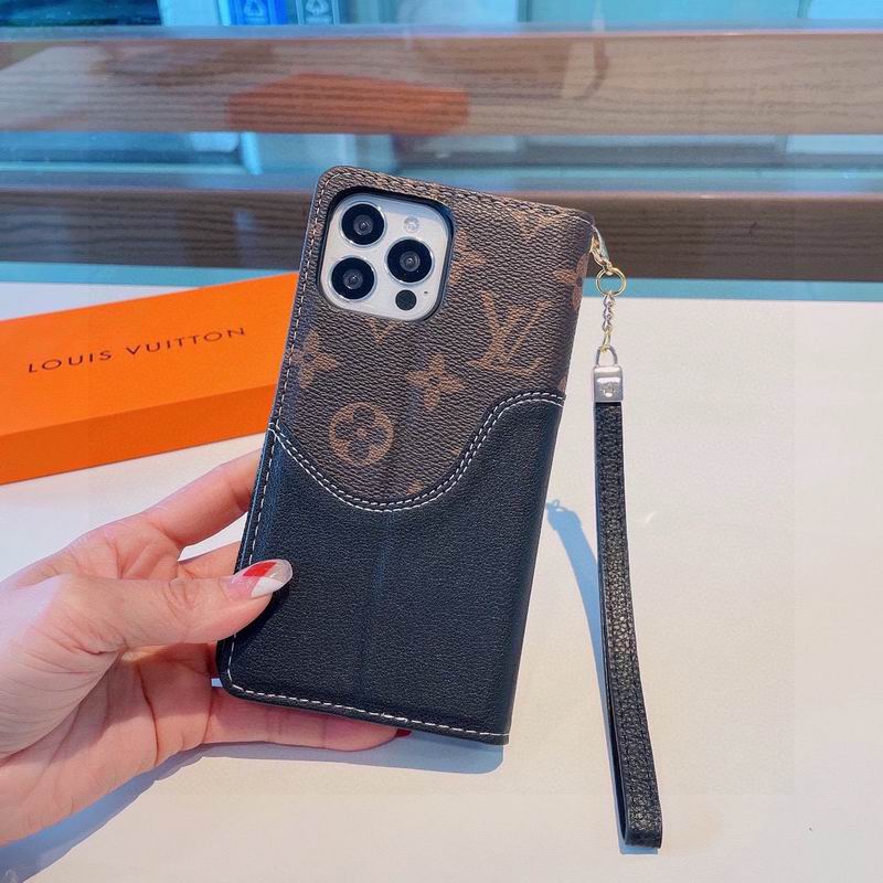 LV Wallet Case iPhone 16 Pro Max Plus 11 12 13 14 15