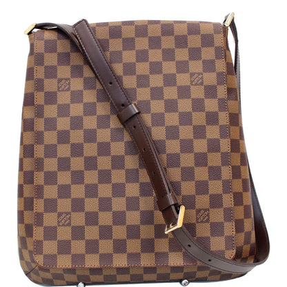 Louis Vuitton Musette Salsa GM Damier Ebene Crossbody Bag