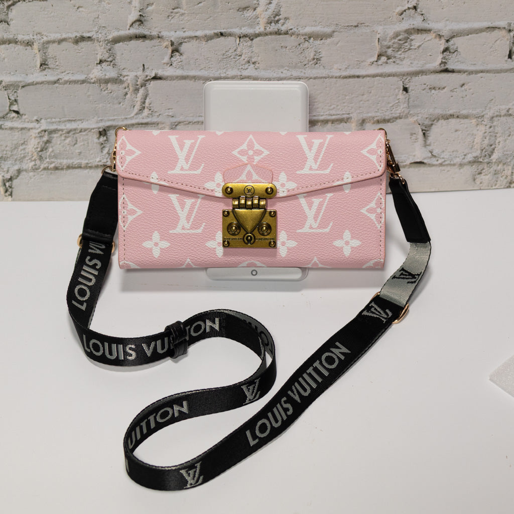 Louis Vuitton iPhone Case Pink Monogram for 17/Pro/Pro Max/ Air