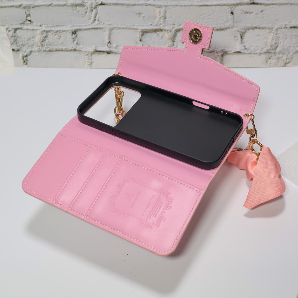Louis Vuitton iPhone Case Pink Monogram for 17/Pro/Pro Max/ Air
