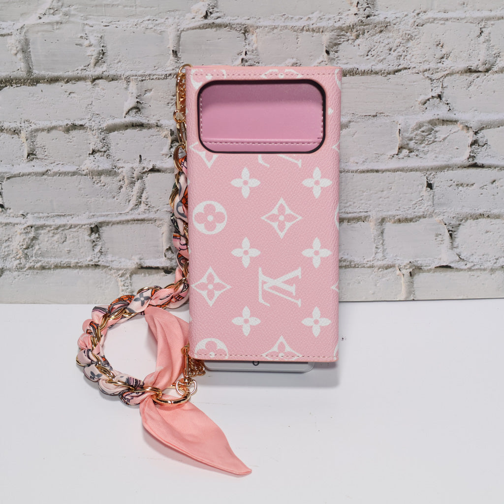 Louis Vuitton iPhone Case Pink Monogram for 17/Pro/Pro Max/ Air