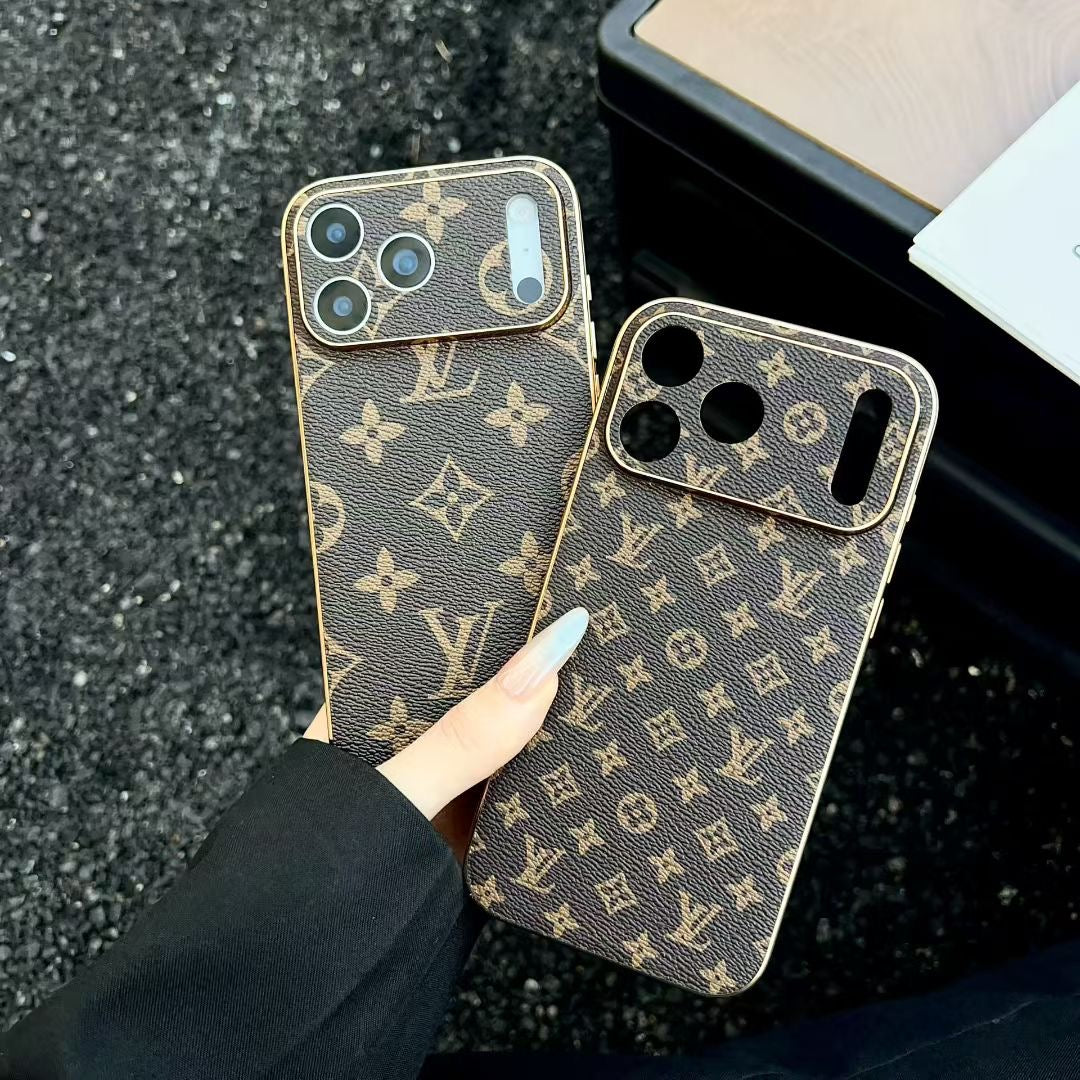 Lv Phone Case Iphone 17 / Pro / Pro Max / Air / Electroplated / 18 Pro / 18 Pro Max