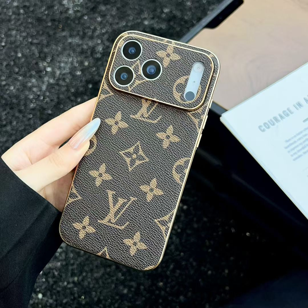 Lv Phone Case Iphone 17 / Pro / Pro Max / Air / Electroplated / 18 Pro / 18 Pro Max