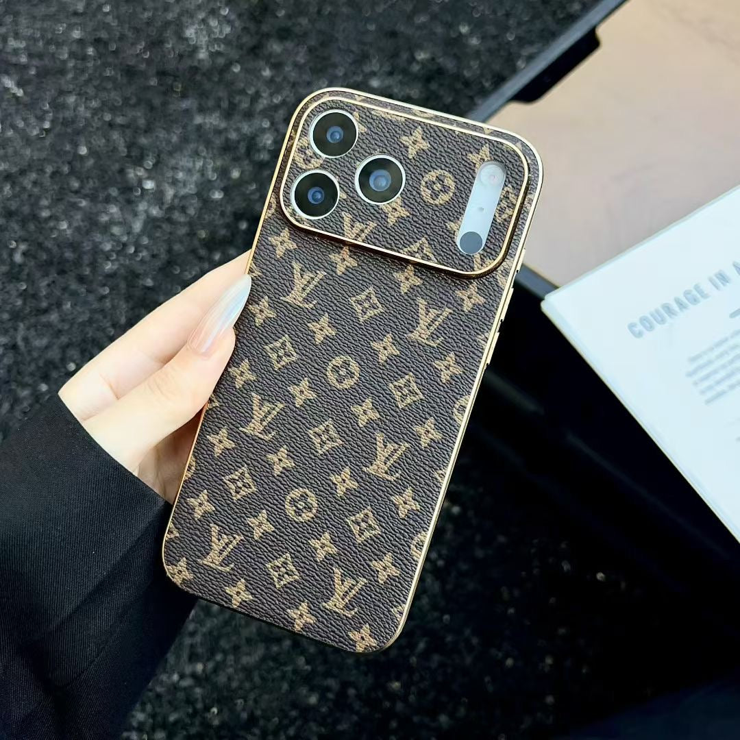 Lv Phone Case Iphone 17 / Pro / Pro Max / Air / Electroplated / 18 Pro / 18 Pro Max