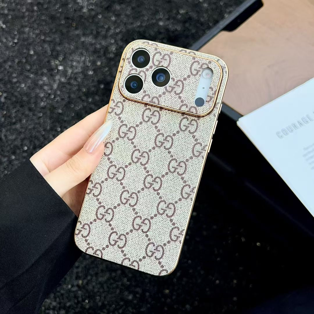 Lv Phone Case Iphone 17 / Pro / Pro Max / Air / Electroplated / 18 Pro / 18 Pro Max