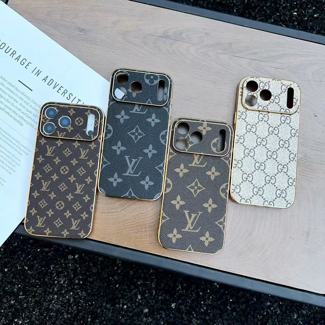 Lv Phone Case Iphone 17 / Pro / Pro Max / Air / Electroplated / 18 Pro / 18 Pro Max