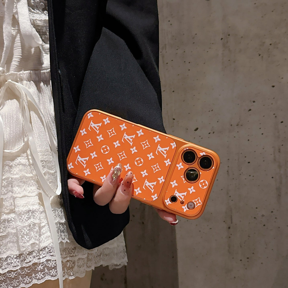 Lv Small Monogram Iphone Case 14-17 / Pro / Pro Max / 18 Pro / 18 Pro Max