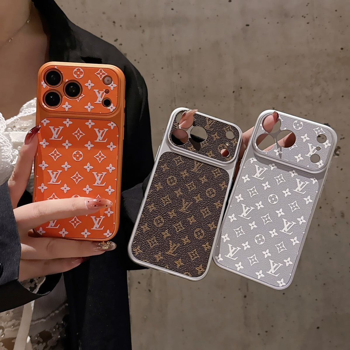 Lv Small Monogram Iphone Case 14-17 / Pro / Pro Max / 18 Pro / 18 Pro Max