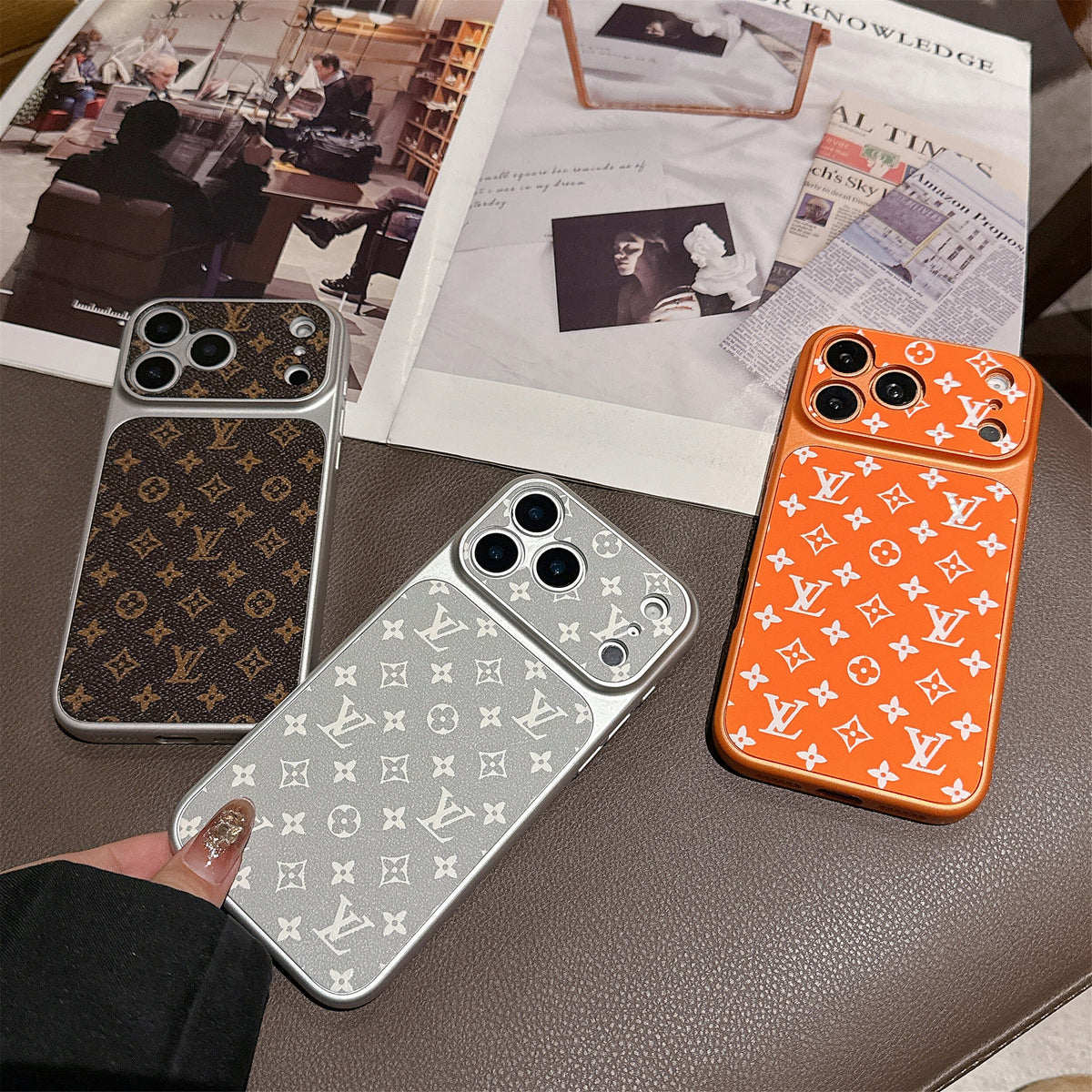 Lv Small Monogram Iphone Case 14-17 / Pro / Pro Max / 18 Pro / 18 Pro Max