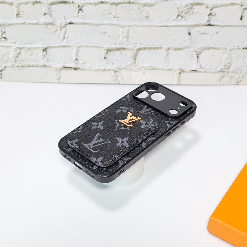 LV Style Card Holder Phone Case