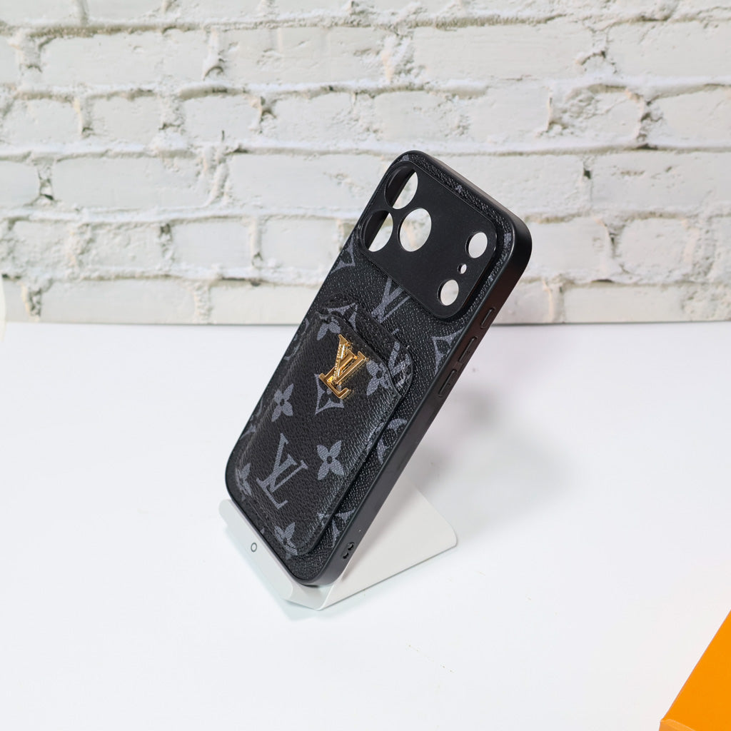 LV Style Card Holder Phone Case