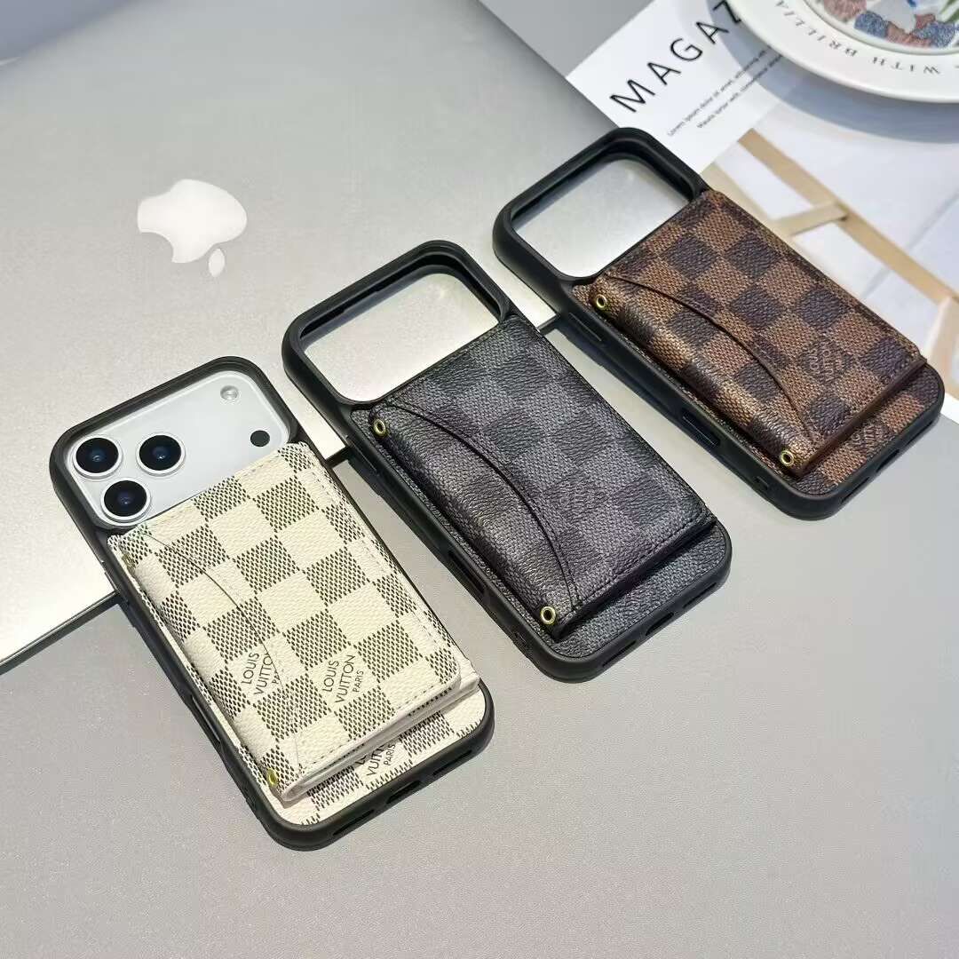 LV Style iPhone 17 Series Phone Case
