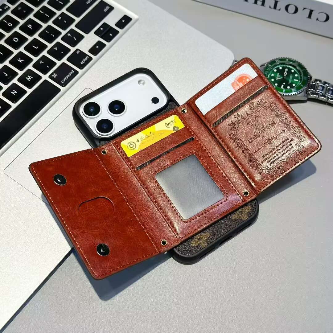 LV Style iPhone 17 Series Phone Case