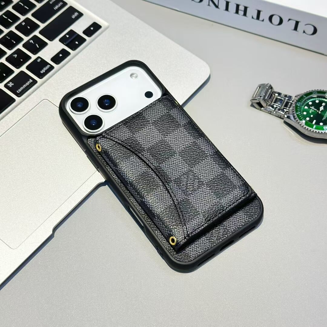 LV Style iPhone 17 Series Phone Case