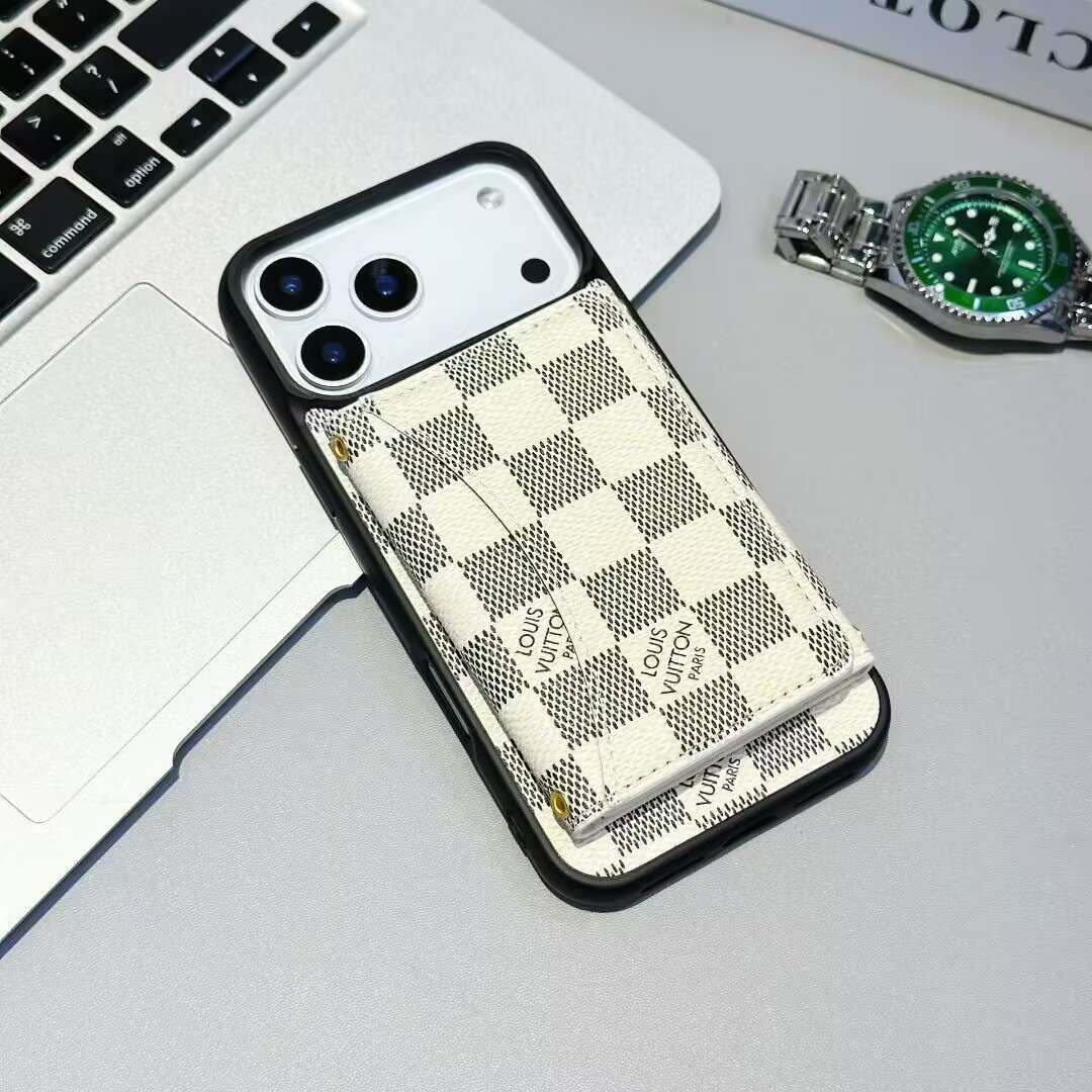 LV Style iPhone 17 Series Phone Case