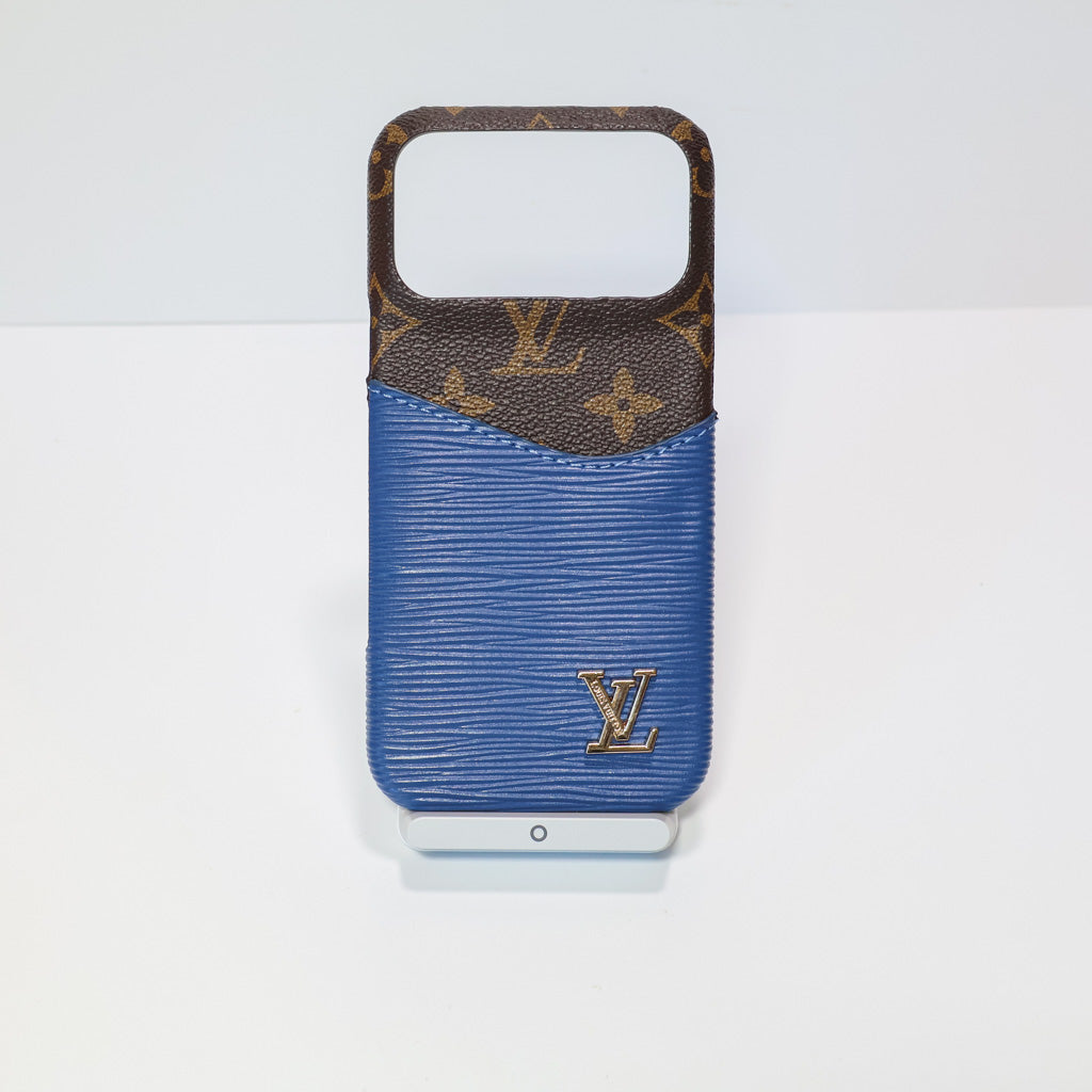 LV Case iPhone 17 Accent Leather