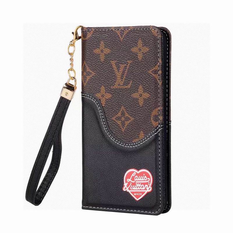 LV Wallet Case iPhone 16 Pro Max Plus 11 12 13 14 15