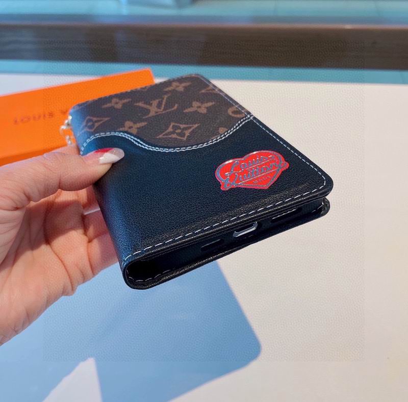 LV Wallet Case iPhone 16 Pro Max Plus 11 12 13 14 15