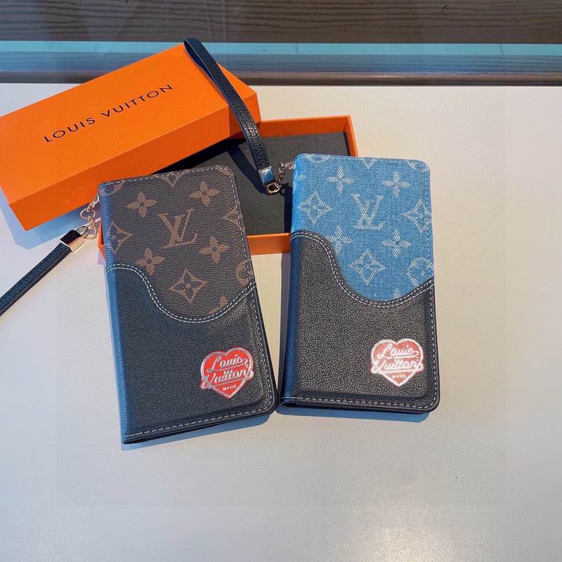 LV Wallet Case iPhone 16 Pro Max Plus 11 12 13 14 15