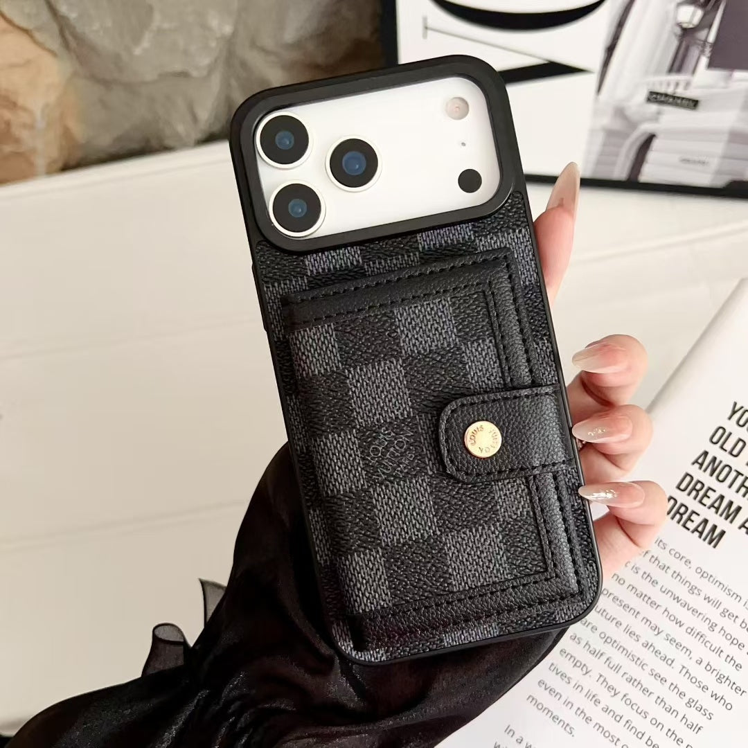 LV Wallet Phone Case for iPhone 17 Series