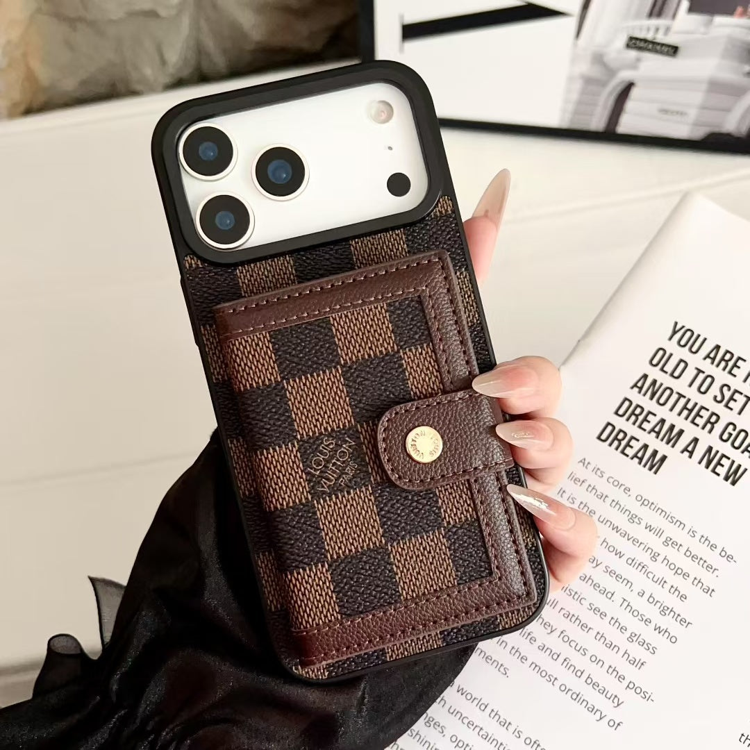 LV Wallet Phone Case for iPhone 17 Series