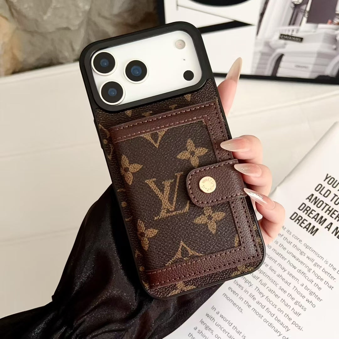LV Wallet Phone Case for iPhone 17 Series