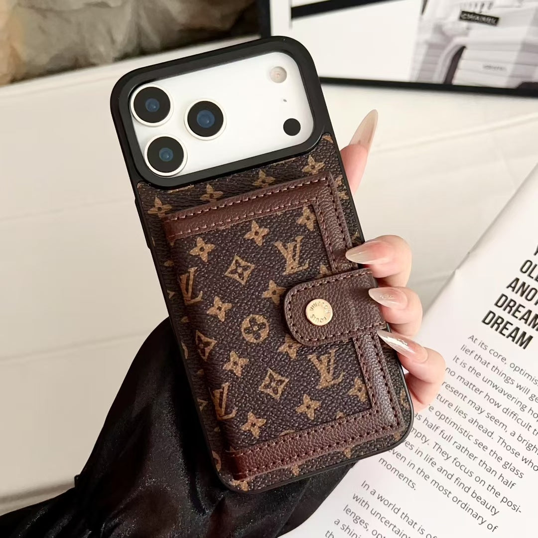 LV Wallet Phone Case for iPhone 17 Series