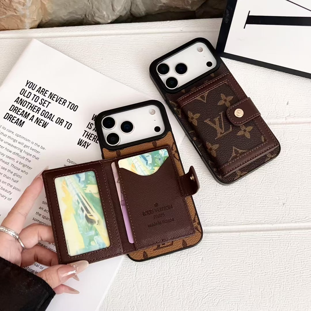 LV Wallet Phone Case for iPhone 17 Series