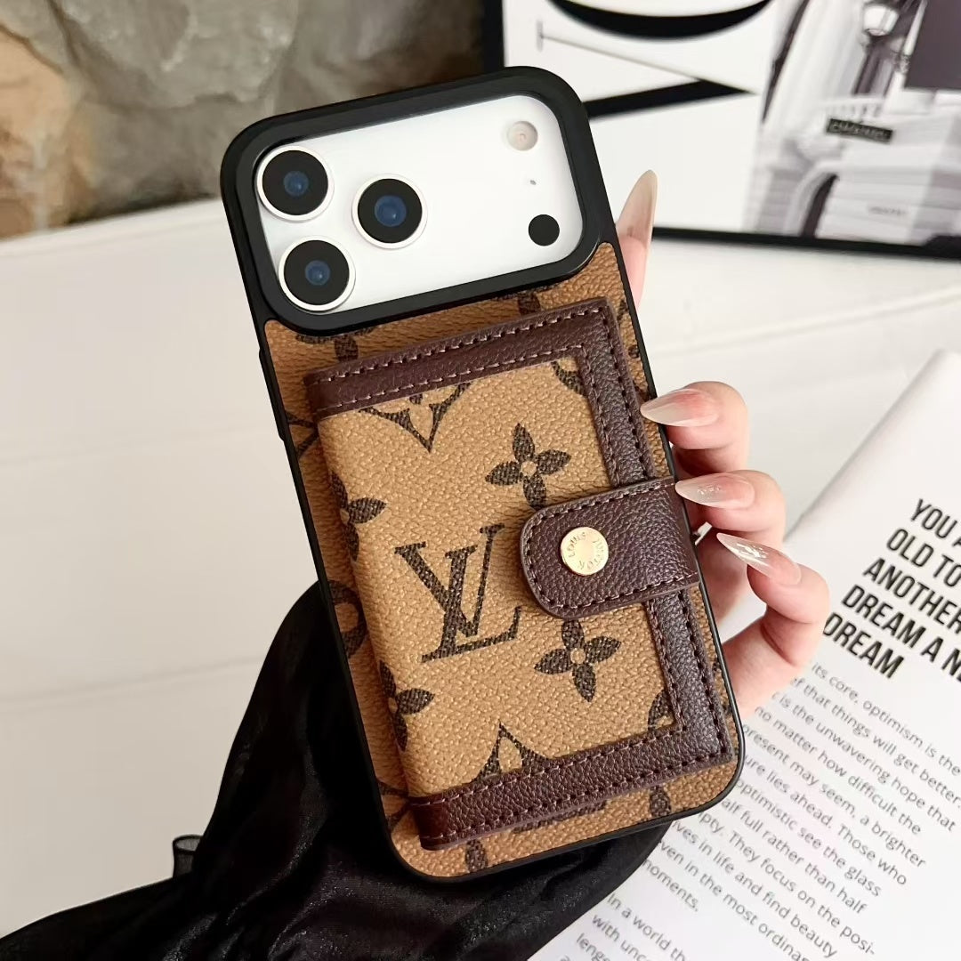 LV Wallet Phone Case for iPhone 17 Series